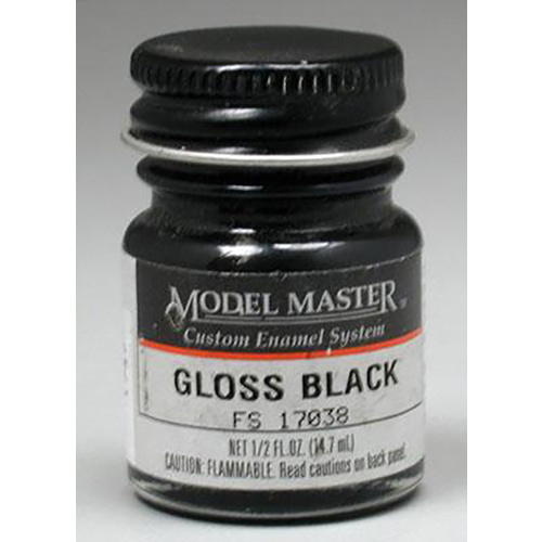 Testors: Enamel Paint - Black (Gloss) image