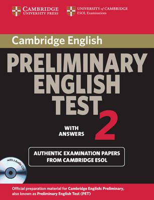 Cambridge Preliminary English Test 2 Self-study Pack: Examination Papers from the University of Cambridge ESOL Examinations: Level 2 image
