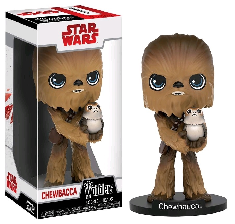 Star Wars: The Last Jedi - Chewbacca Wobbler Vinyl Figure image