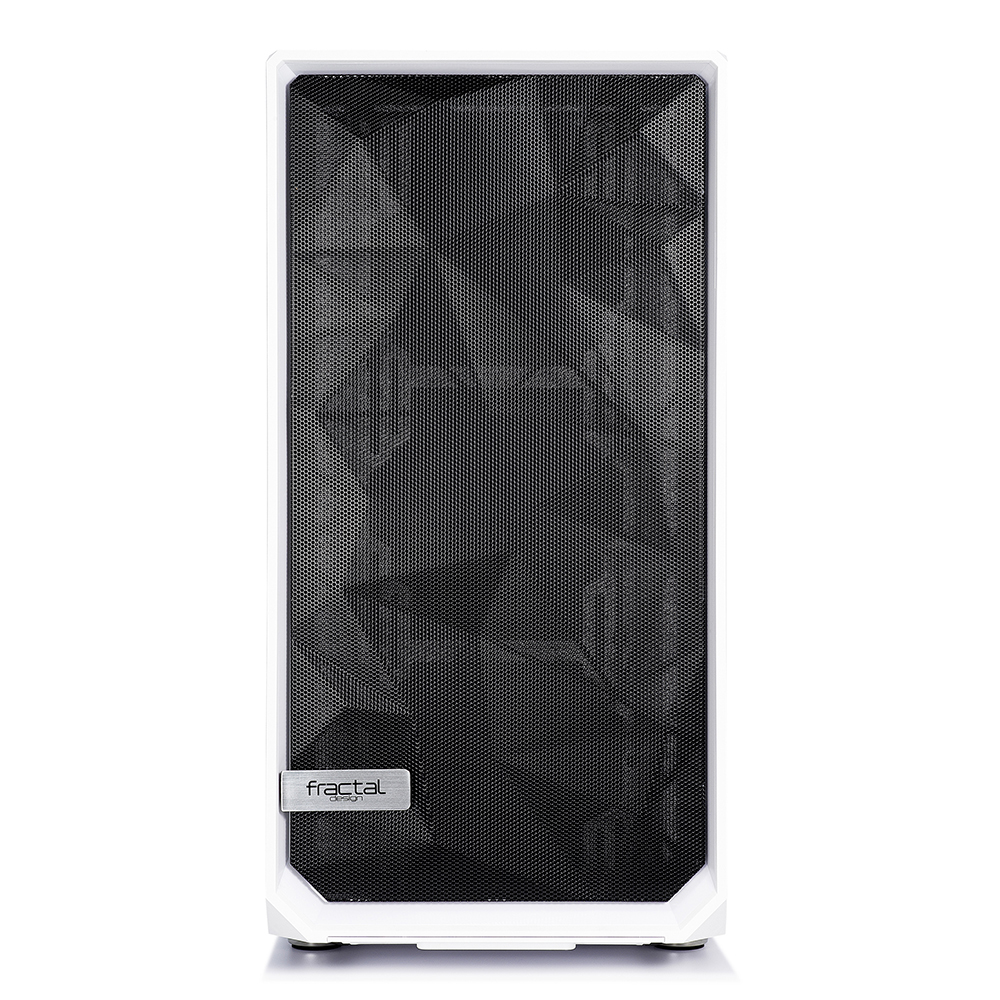 Fractal Design: Meshify S2 - White - Clear Tempered Glass