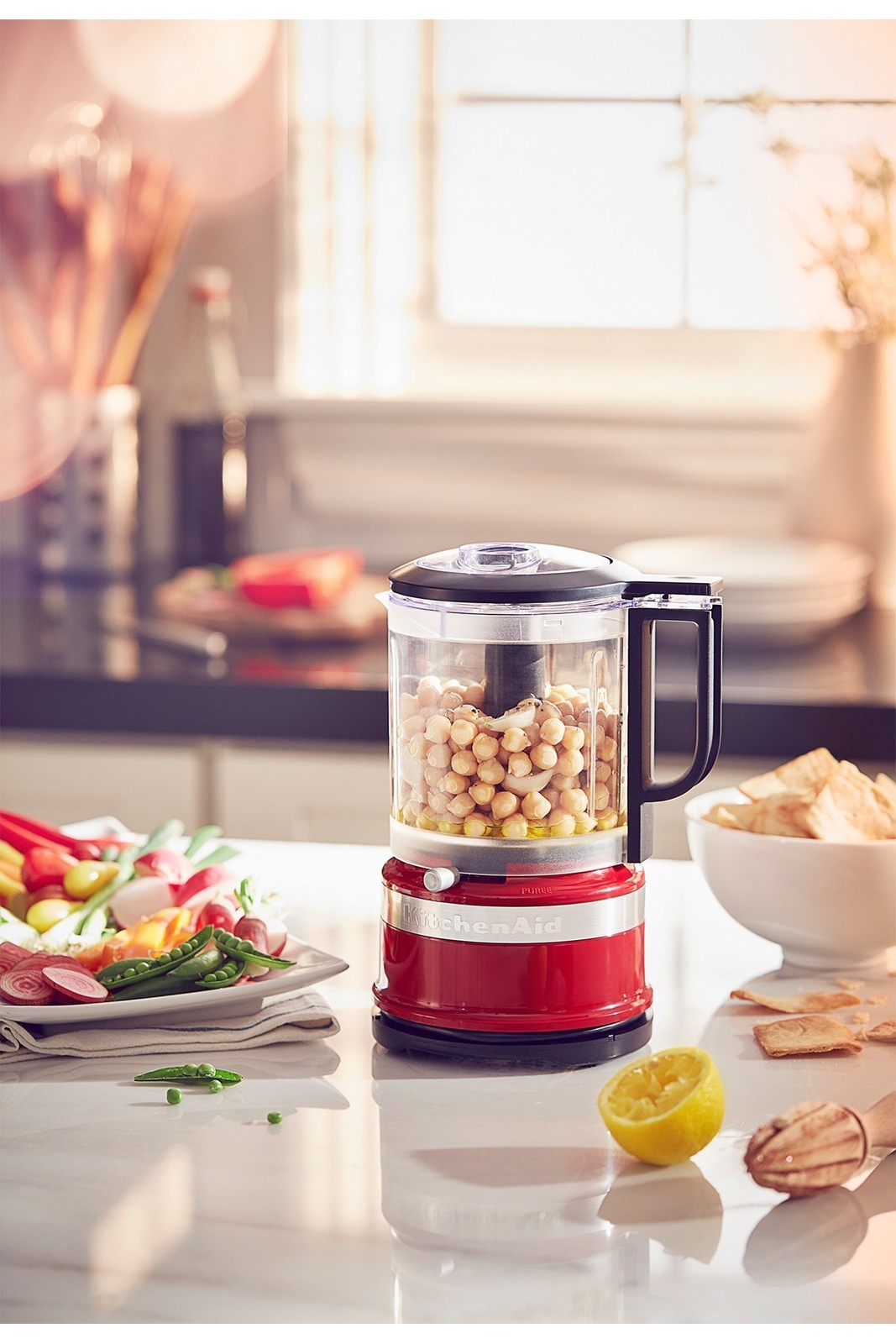 KitchenAid: 5 Cup Food Chopper - Almond Cream image