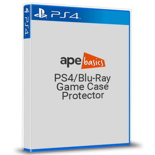 Ape Basics: PS4/PS3/Blu-Ray Case Protector - 10-Pack image