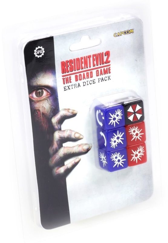 Resident Evil 2 The Board Game Extra Dice Set Board Game at