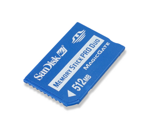 SanDisk 512MB MS Pro Duo Memory Card image