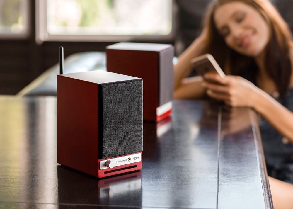 Audioengine: HD3 Powered Desktop Speakers (Pair) - Cherry image