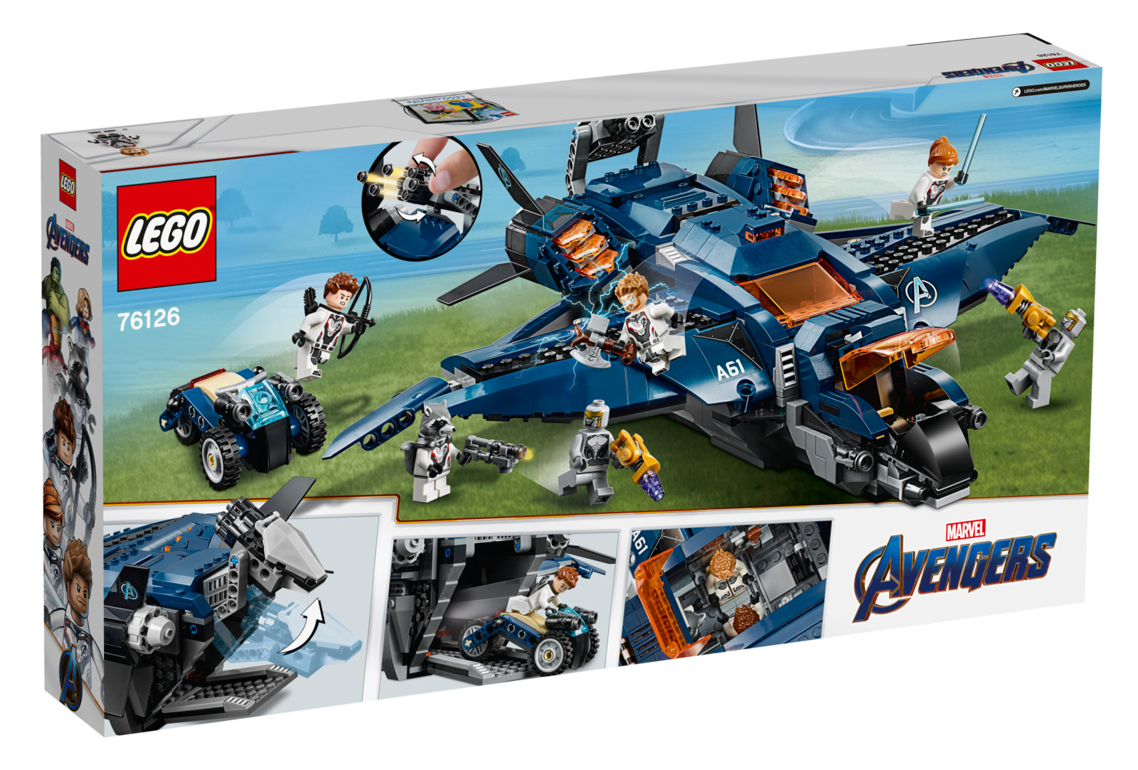 LEGO Super Heroes: Avengers - Ultimate Quinjet (76126) image