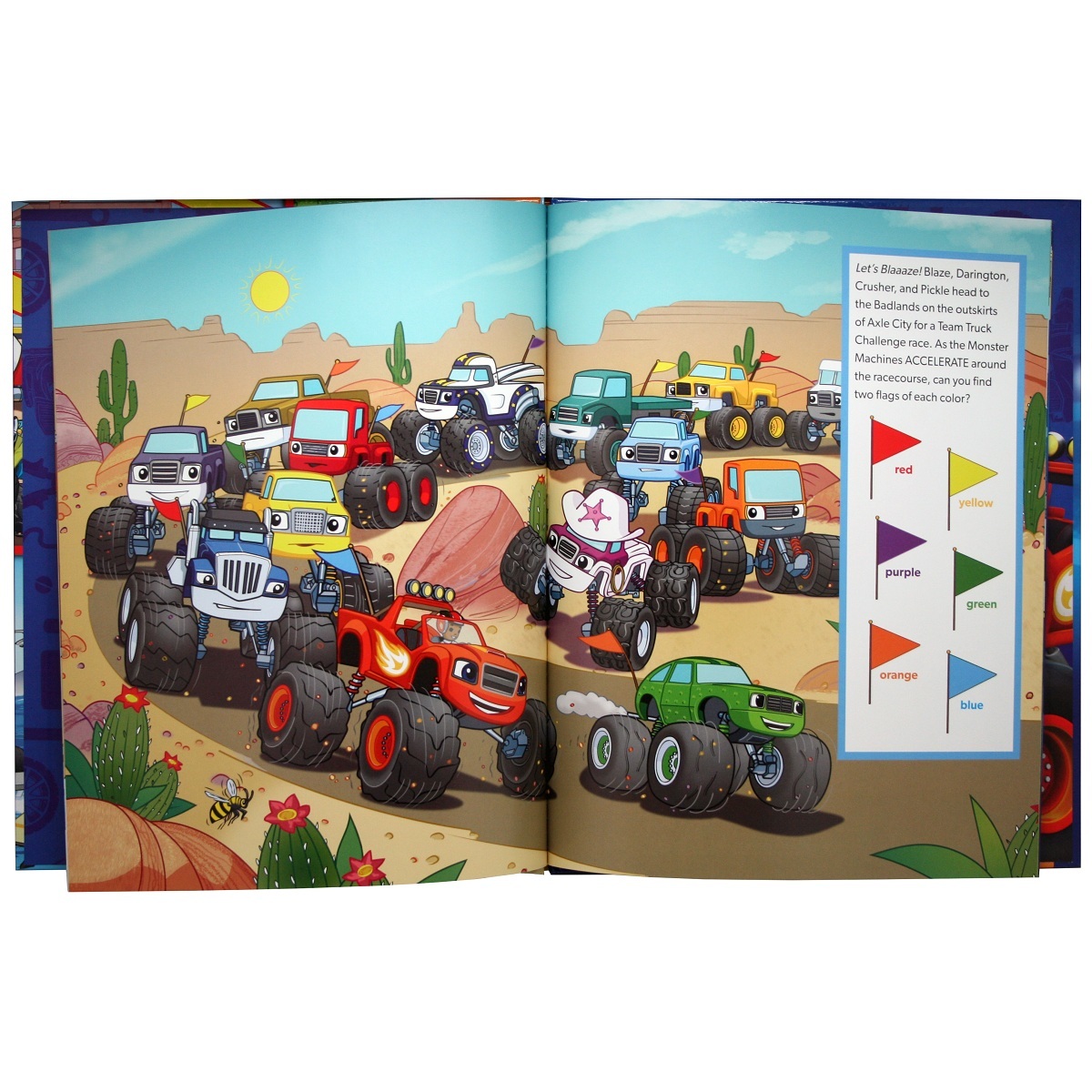 blaze and the monster machines team truck challenge