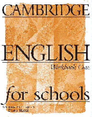Cambridge English for Schools 1 Workbook by Andrew Littlejohn image