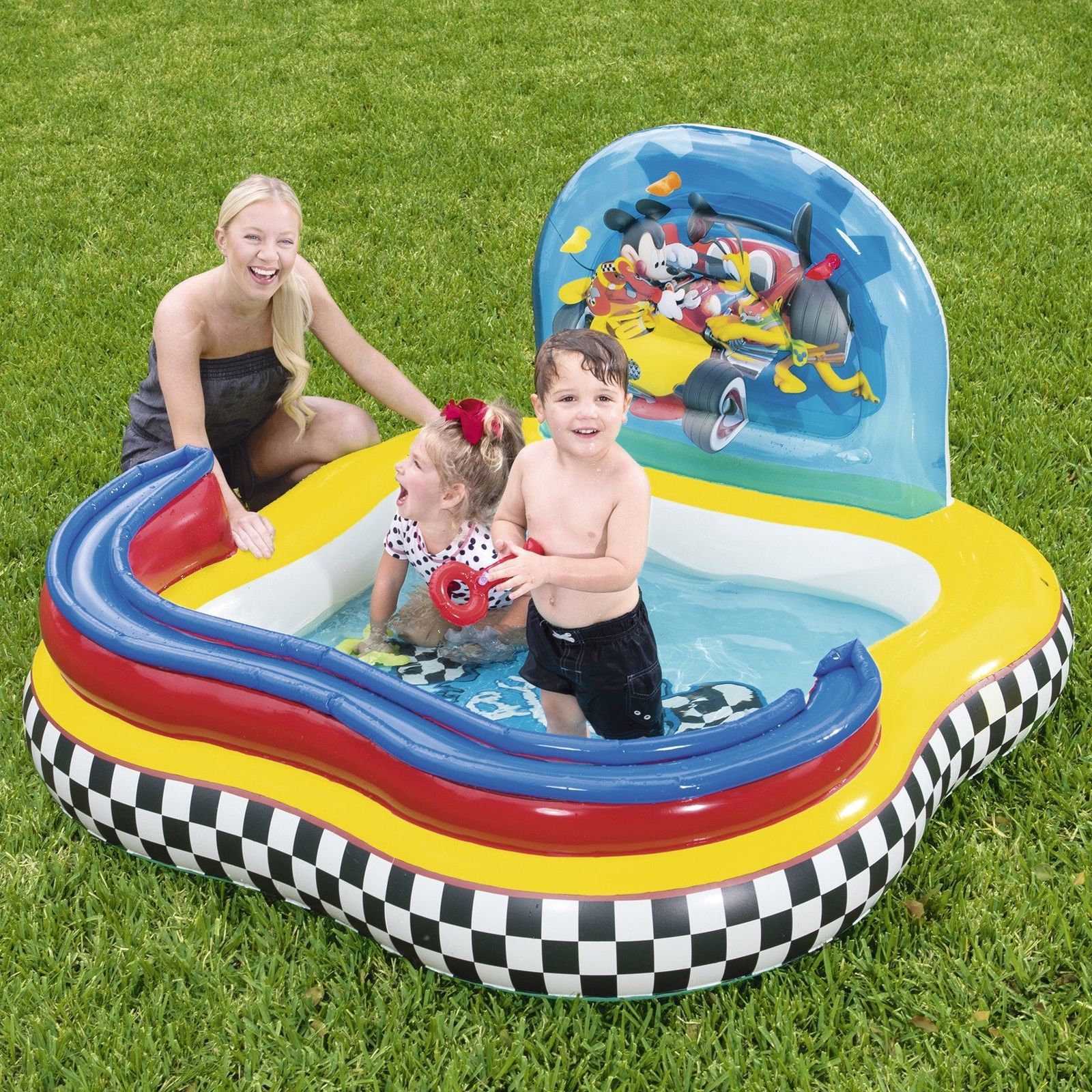 Bestway: Mickey's Roadster Racers - Gearwheel Play Center image