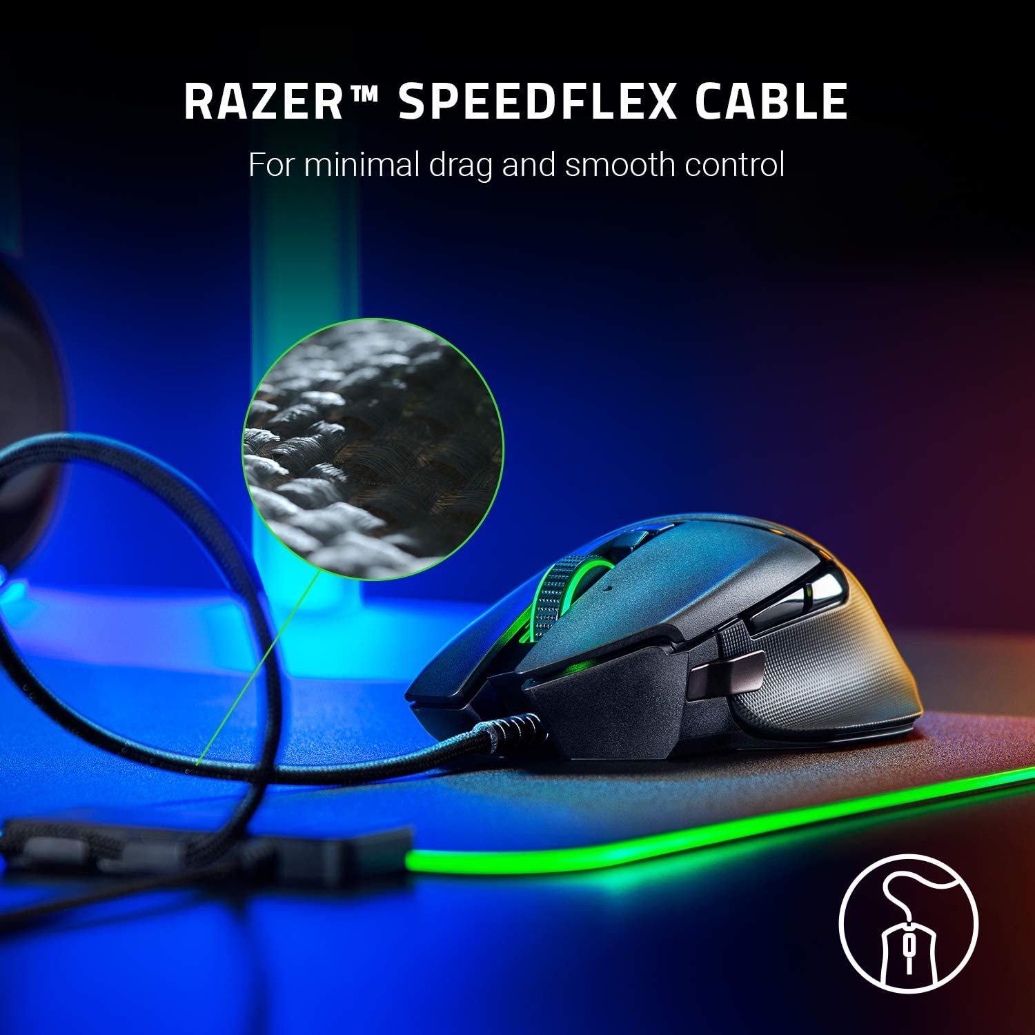 Razer Basilisk V2 Wired Gaming Mouse on PC