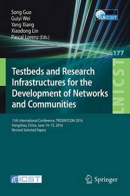 Testbeds and Research Infrastructures for the Development of Networks and Communities image