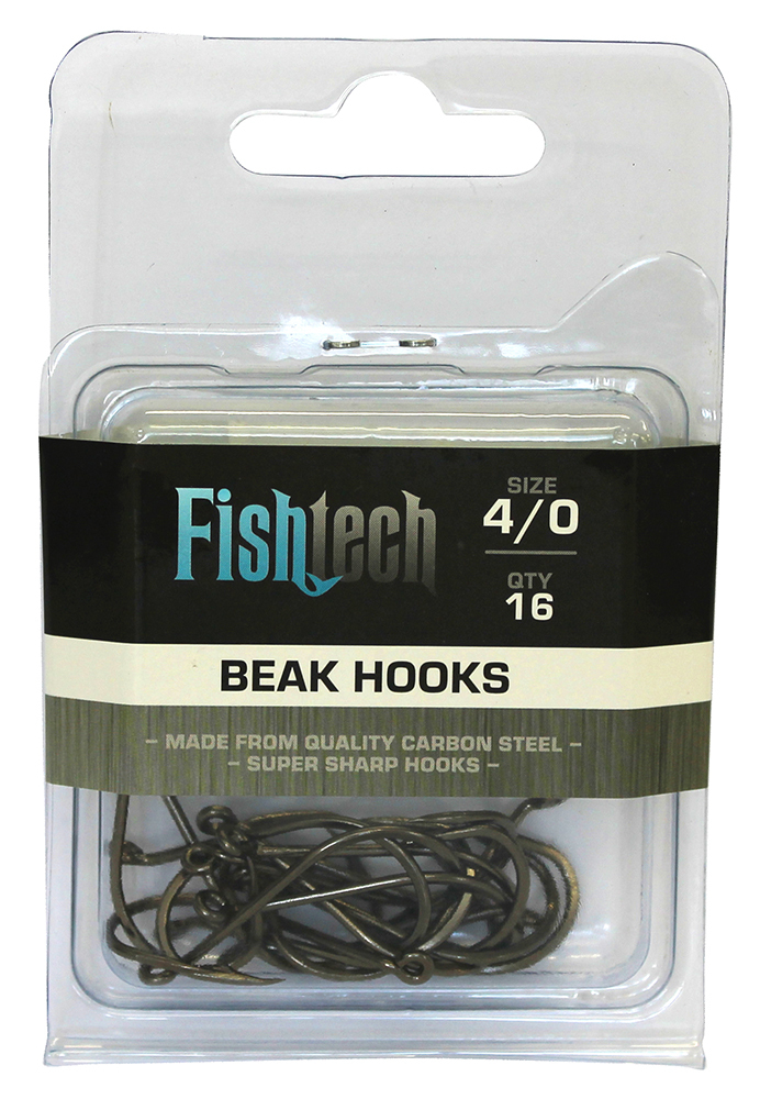 Fishtech Beak Hooks 4/0 (16 per pack) image