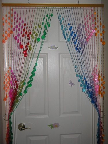 Pt Multicoloured Beaded Curtain At Mighty Ape Nz