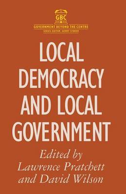 Local Democracy and Local Government by Lawrence Pratchett image