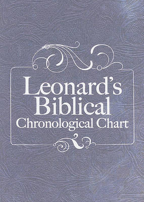 Leonard's Biblical Chronological Chart on Hardback