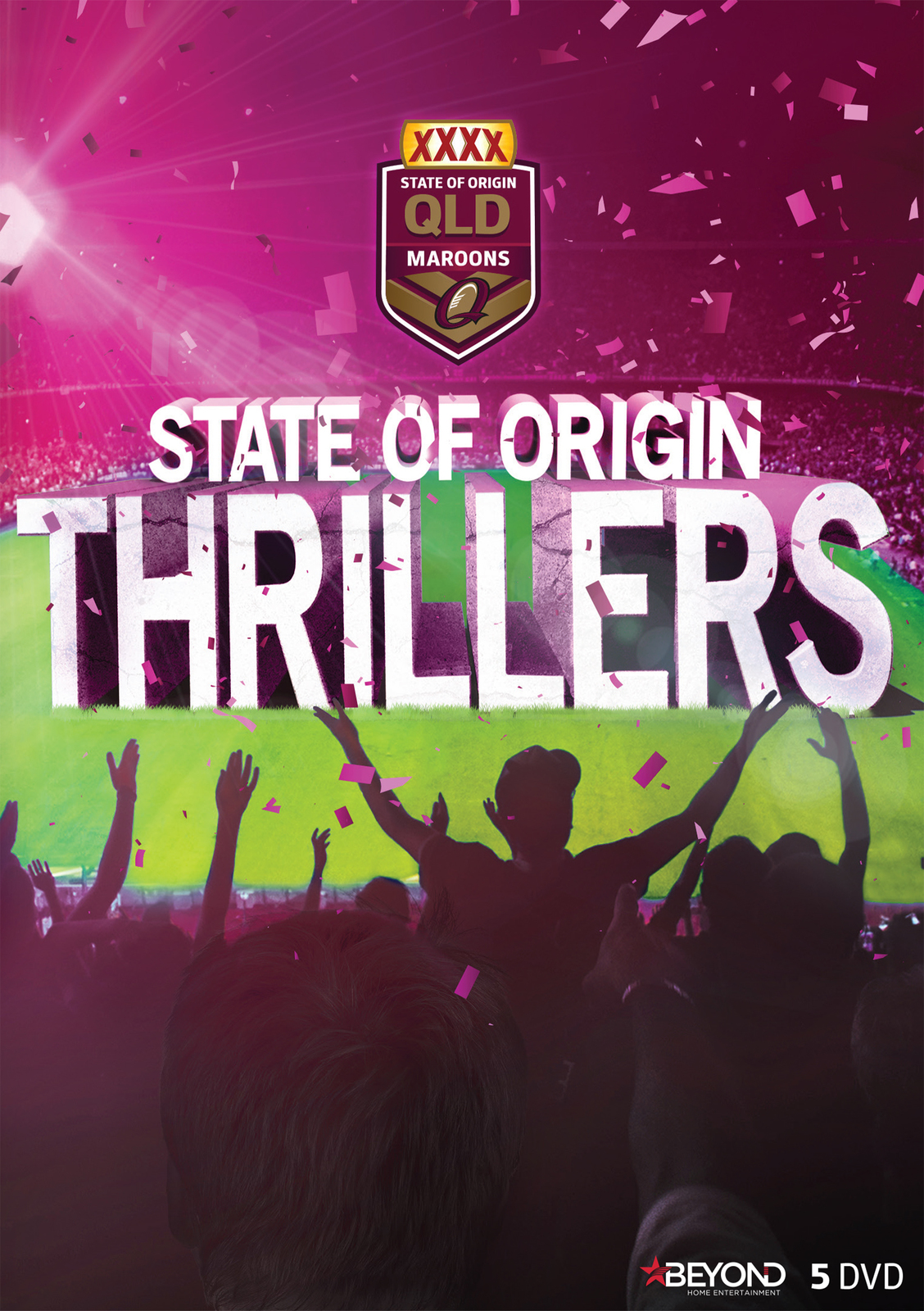 State of Origin: Thrillers - Queensland on DVD image