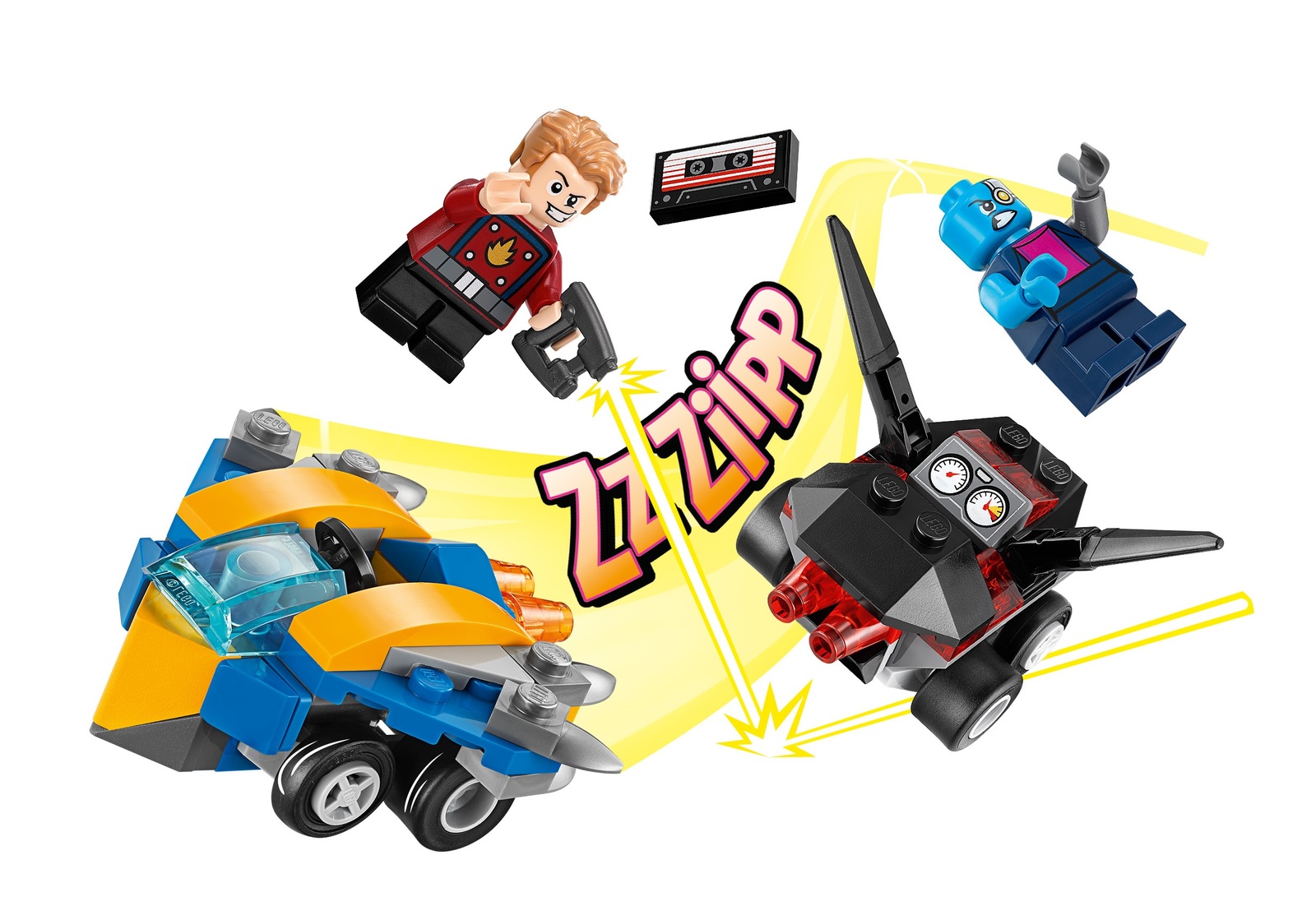 LEGO Super Heroes: Mighty Micros - Star-Lord vs. Nebula (76090) image