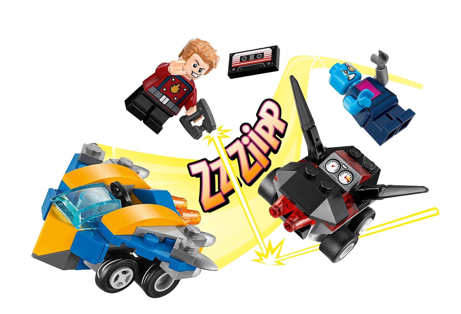 LEGO Super Heroes: Mighty Micros - Star-Lord vs. Nebula (76090)