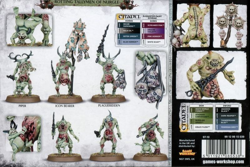Warhammer Daemons of Nurgle Plaguebearers image