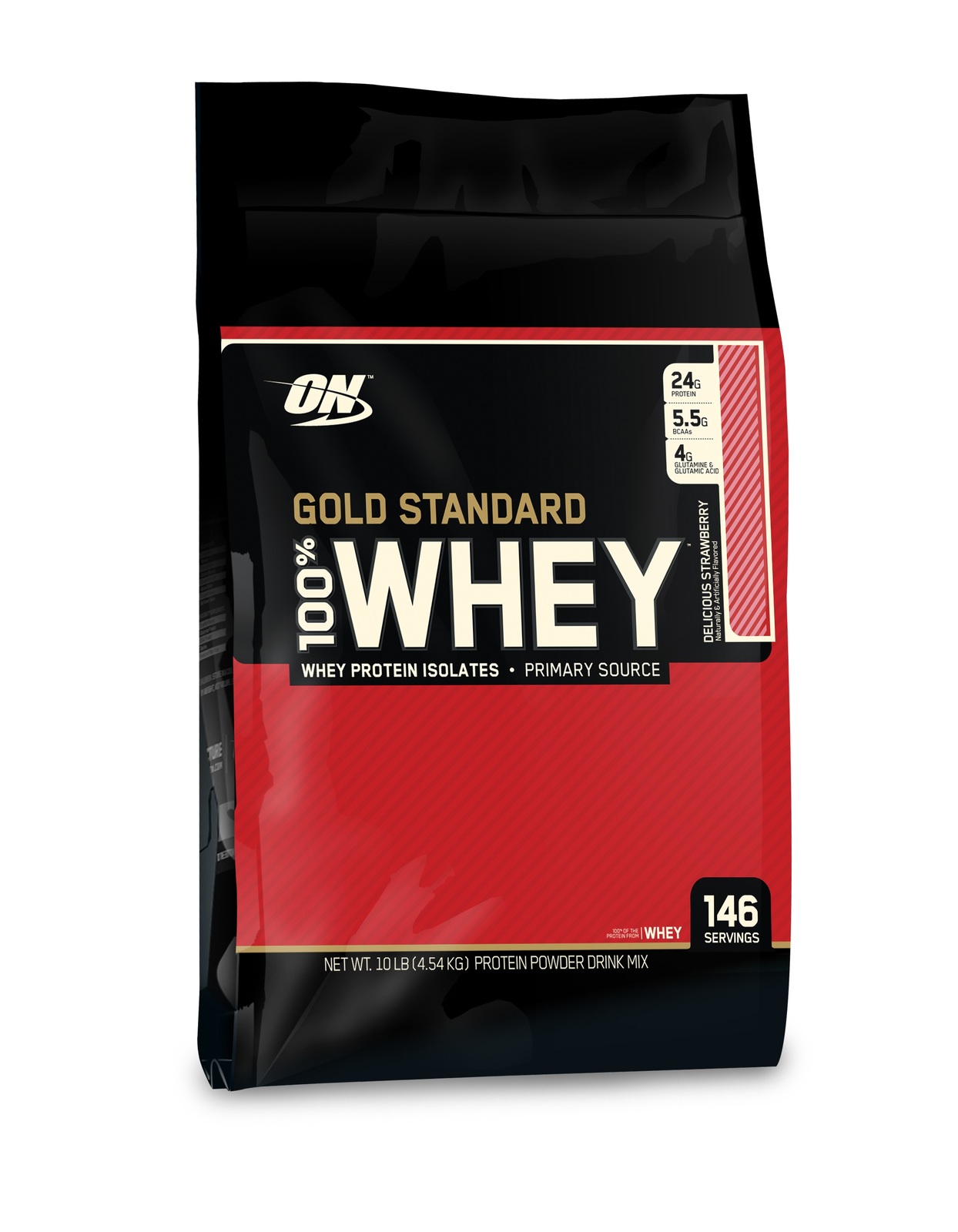 Optimum Nutrition Gold Standard 100% Whey - Strawberry (4.55kg)