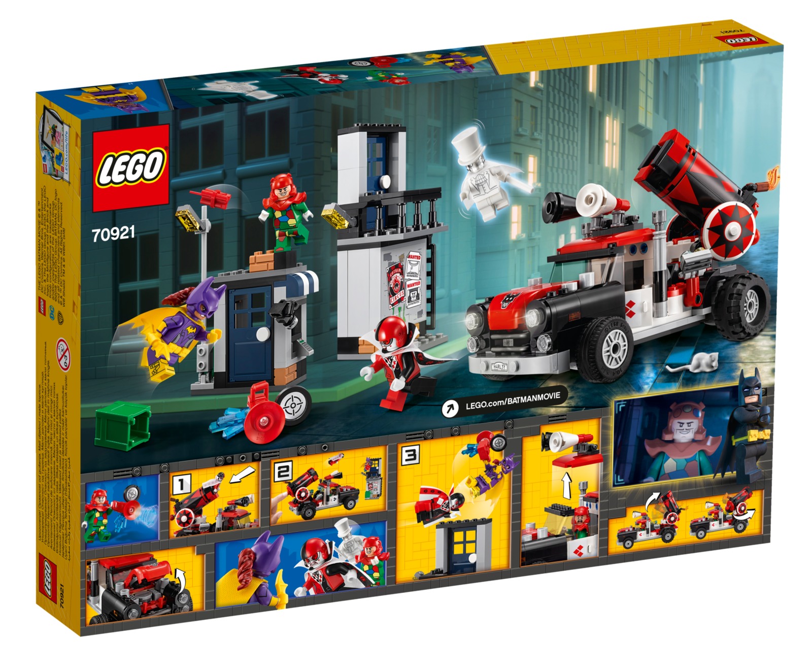 LEGO Batman Movie: Harley Quinn Cannonball Attack (70921) image