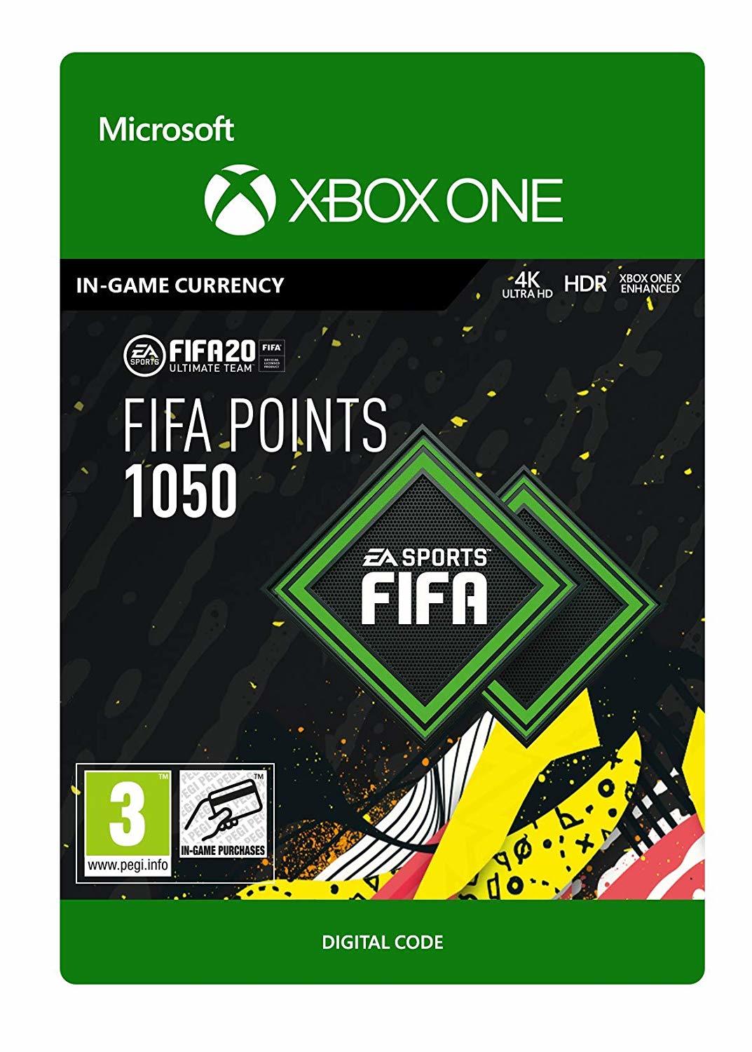 FIFA 20 Ultimate Team - 1050 FIFA Points for Xbox One (Digital Code) on Xbox One