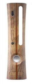 Xbox 360 Faceplate Wood Grain on X360