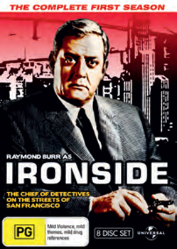 Ironside - Season 1: Fatpack Version (8 Disc Set) on DVD