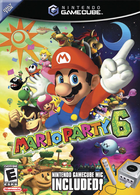 Mario Party 6 with Microphone for GameCube image