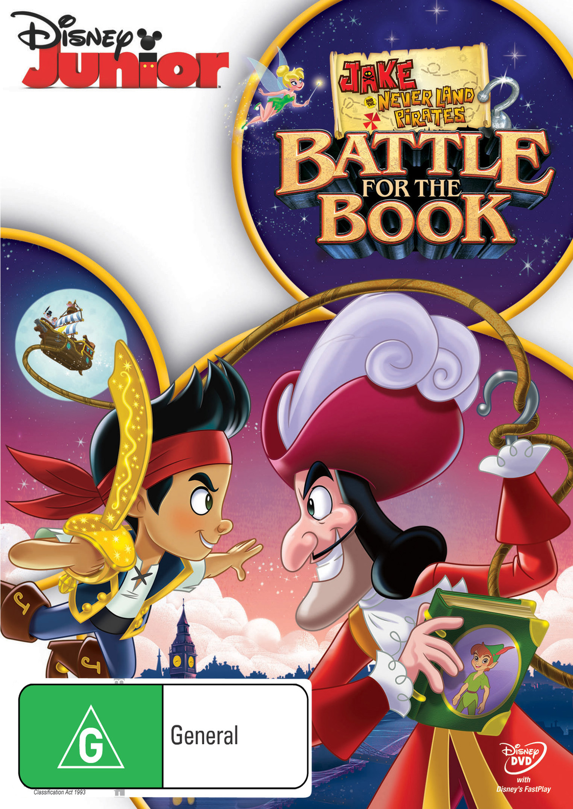 Jake and the Never Land Pirates: Battle for the Book on DVD image