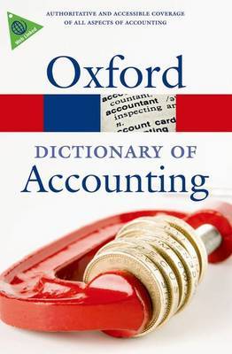 A Dictionary of Accounting on Paperback by Jonathan Law