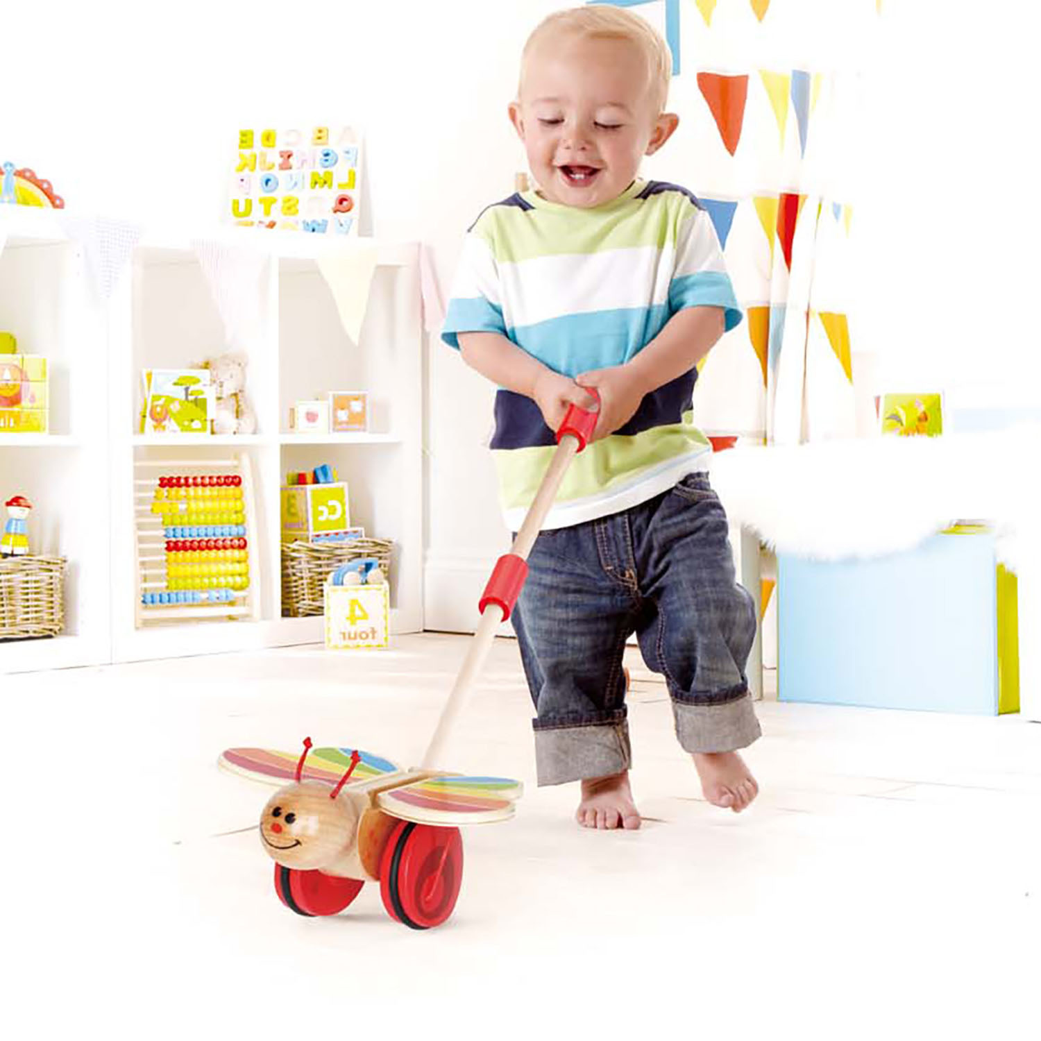 Hape: Push Pal - Butterfly image