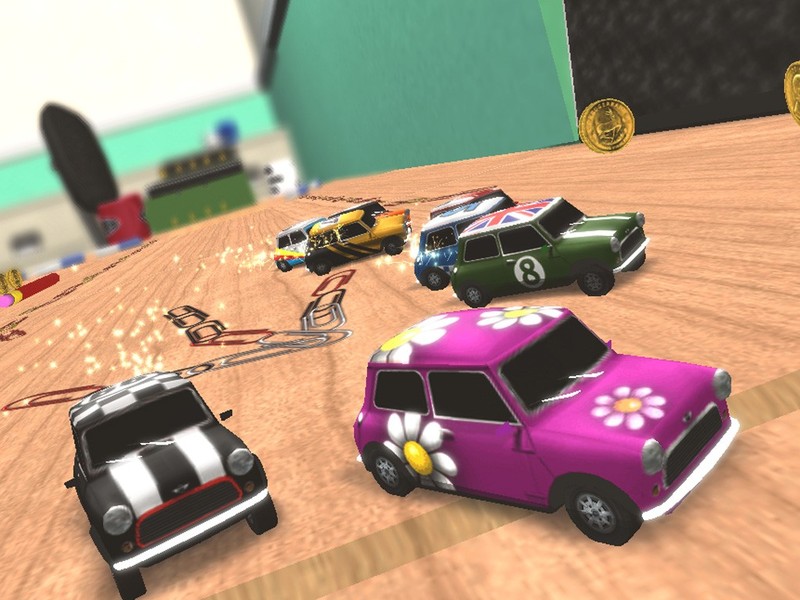 Mini Desktop Racing for Nintendo Wii image