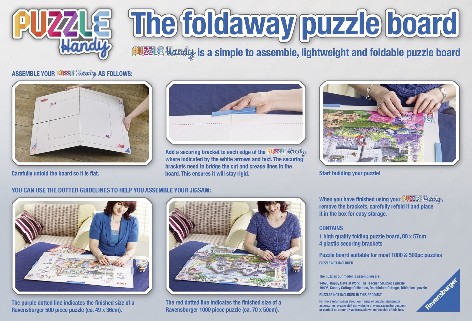 Ravensburger: Puzzle Handy - Folding Puzzle Board image