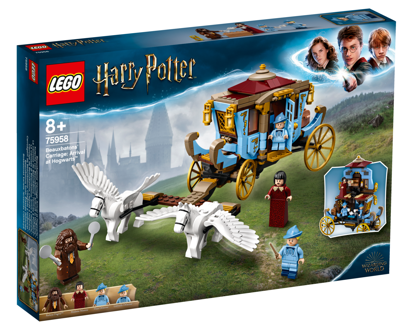 LEGO: Harry Potter - Beauxbatons' Carriage: Arrival at Hogwarts (75958)