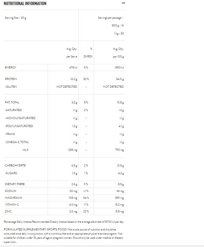 Nutra Organics Hemp Protein Powder image