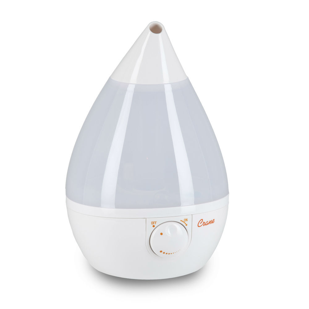 Crane Ultrasonic Humidifier - Drop White