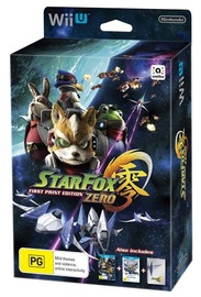 Star Fox Zero First Print Edition on Wii U