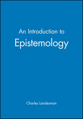 An Introduction to Epistemology by Charles Landesman image