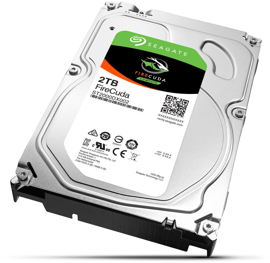 2TB Seagate FireCuda 3.5" SATA Hybrid SSHD image