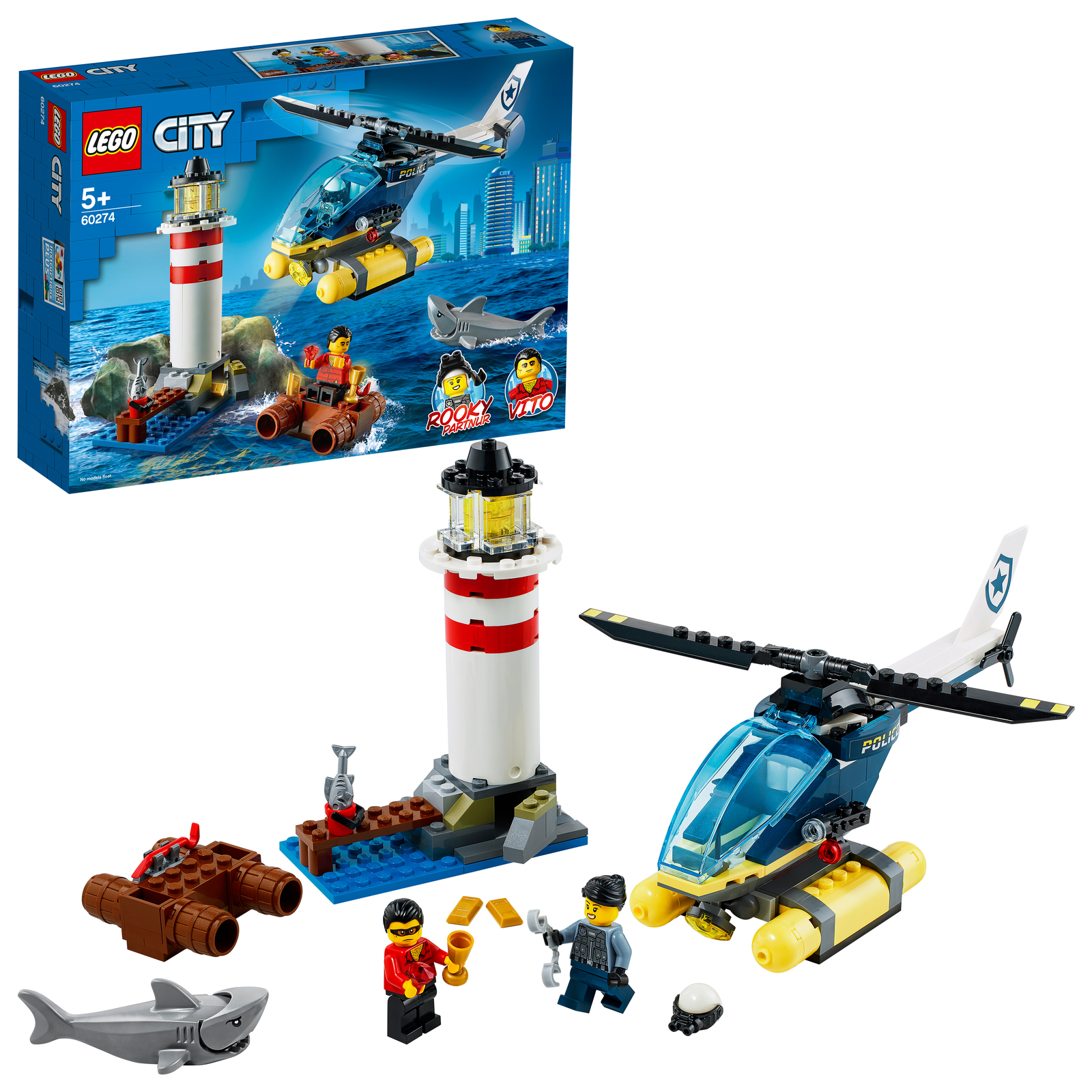 LEGO City: Elite Police Lighthouse Capture - (60274) image