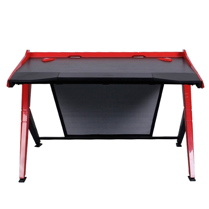 DXRacer Gaming Desk (Black & Red) for image