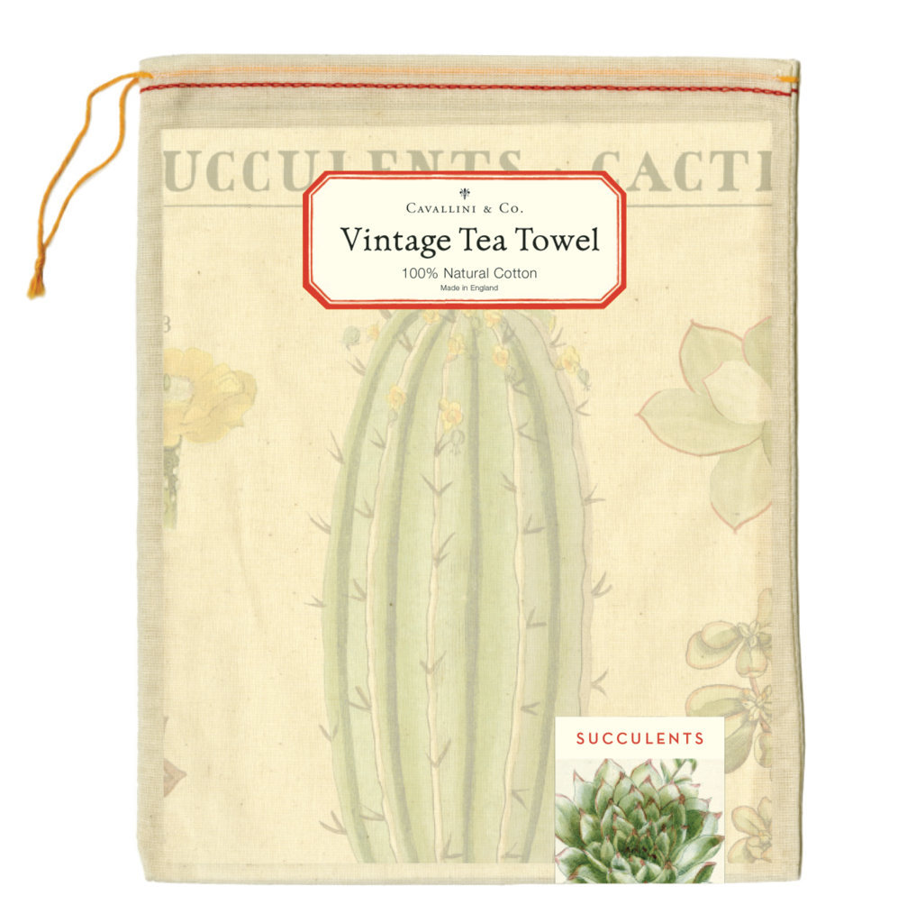 Cacti Tea Towel image