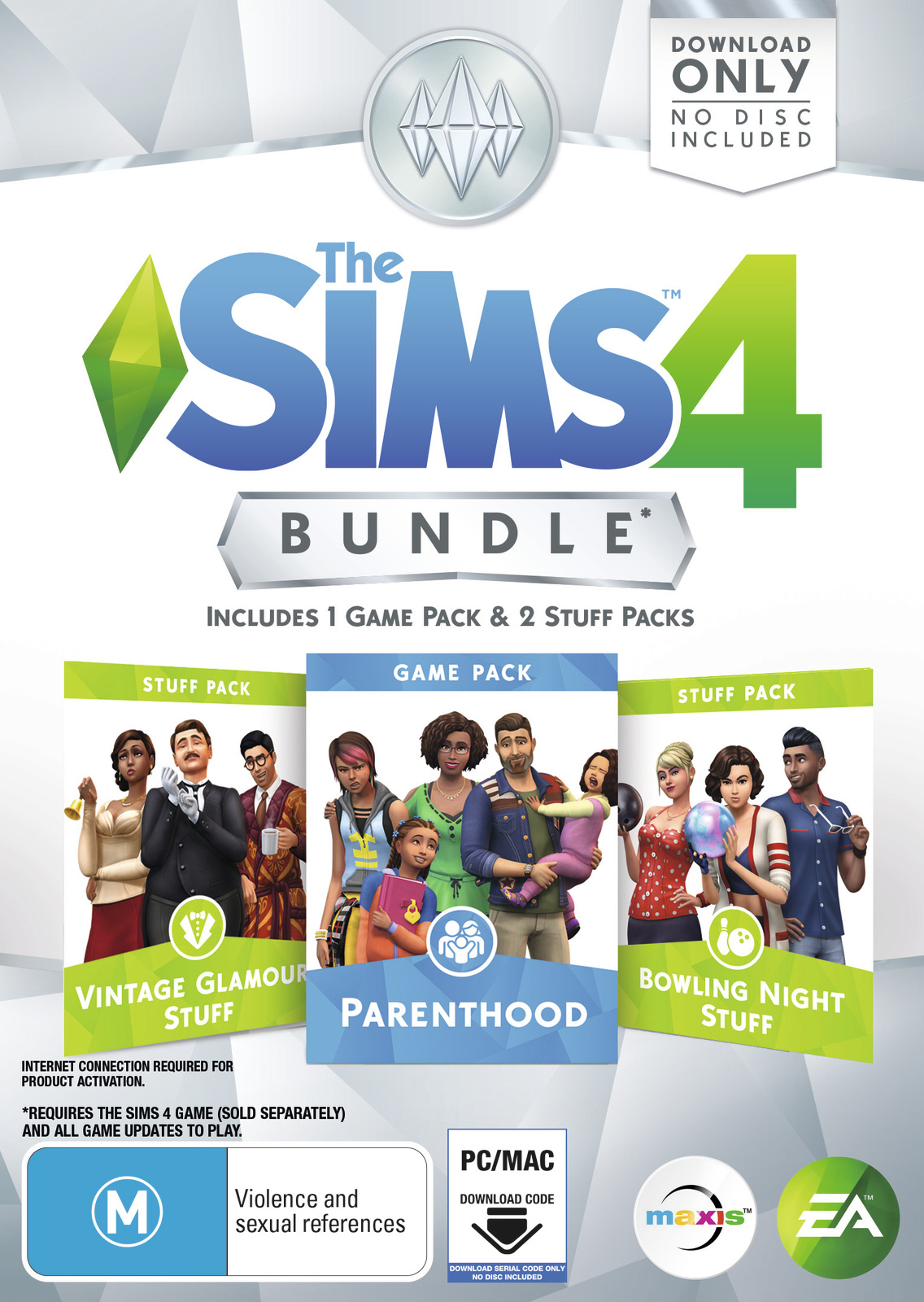 The Sims 4 Bundle Pack 9 (code in box) for PC Games image