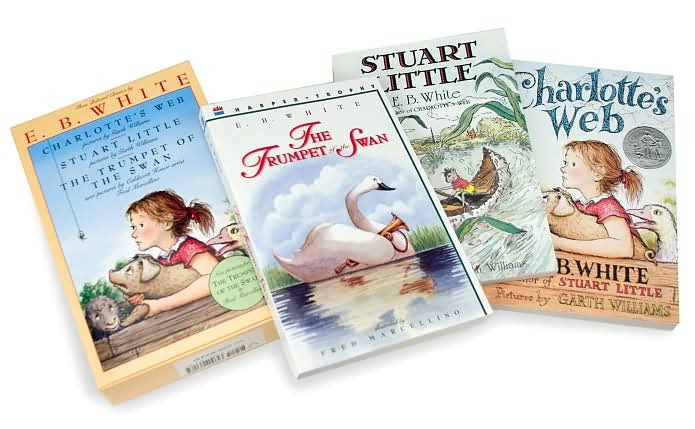 E. B. White Classics Box Set (Charlotte's Web / Stuart Little / Trumpet of the Swan) by E White image