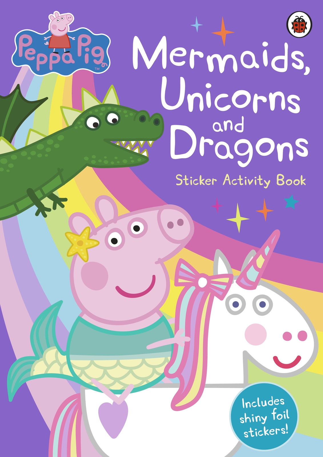 Peppa Pig: Mermaids, Unicorns and Dragons Sticker Activity Book by Peppa Pig image