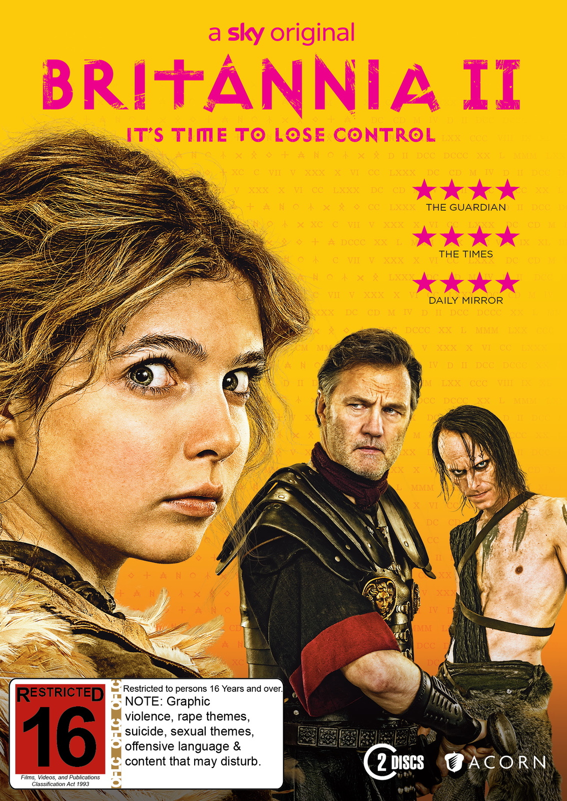 Britannia - Season 2 on DVD image