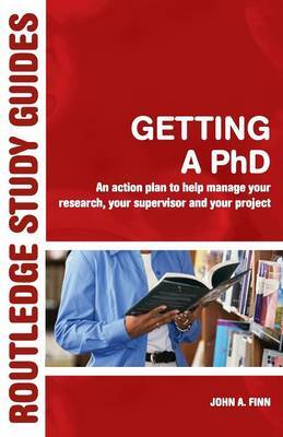 Getting a PhD by John A Finn image
