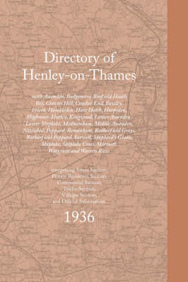 Directory of Henley-on-Thames 1936