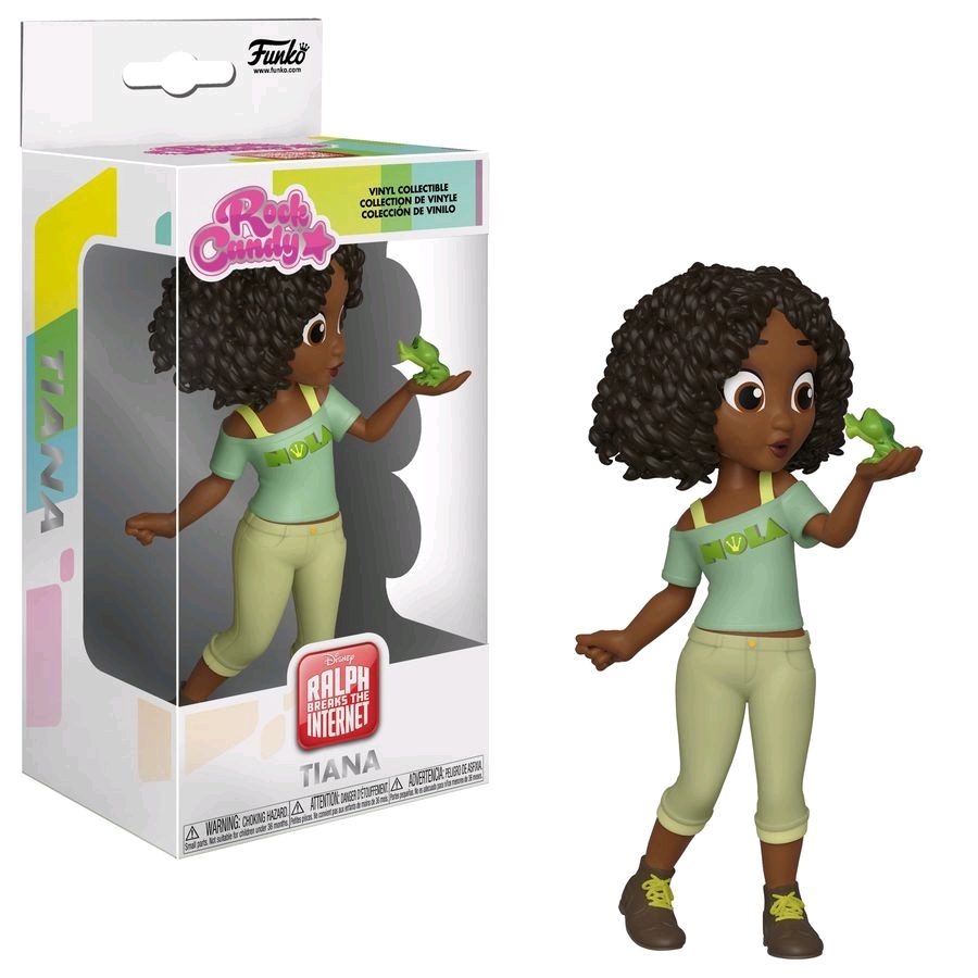 Disney - Comfy Tiana Rock Candy Vinyl Figure image